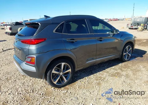 2021 Hyundai Kona Limited z USA, uszkodzony, nr VIN KM8K33A56MU611432